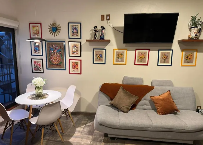 Hermoso Dpto Centro De Coyoacán Apartamento *